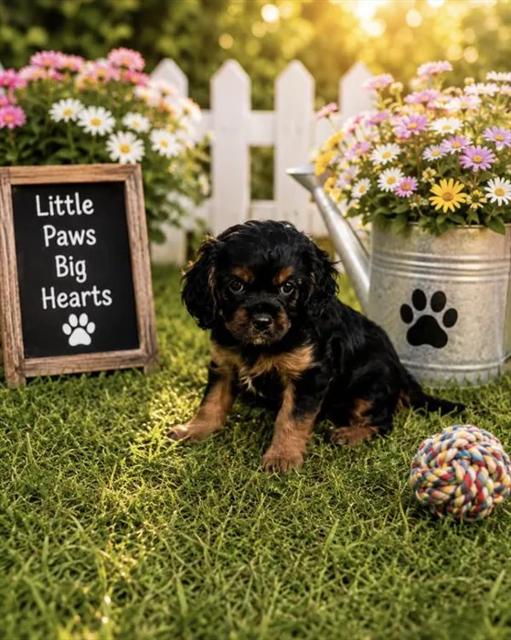 Female Cavalier King Charles Spaniel puppy for sale at Puppy Dreams - Arlington.